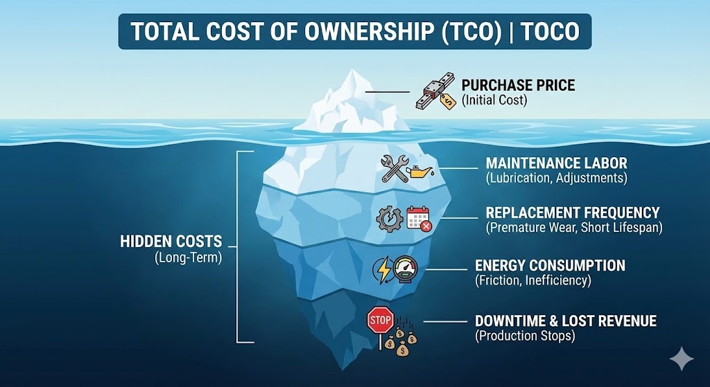 Total cost of ownership(TCO)